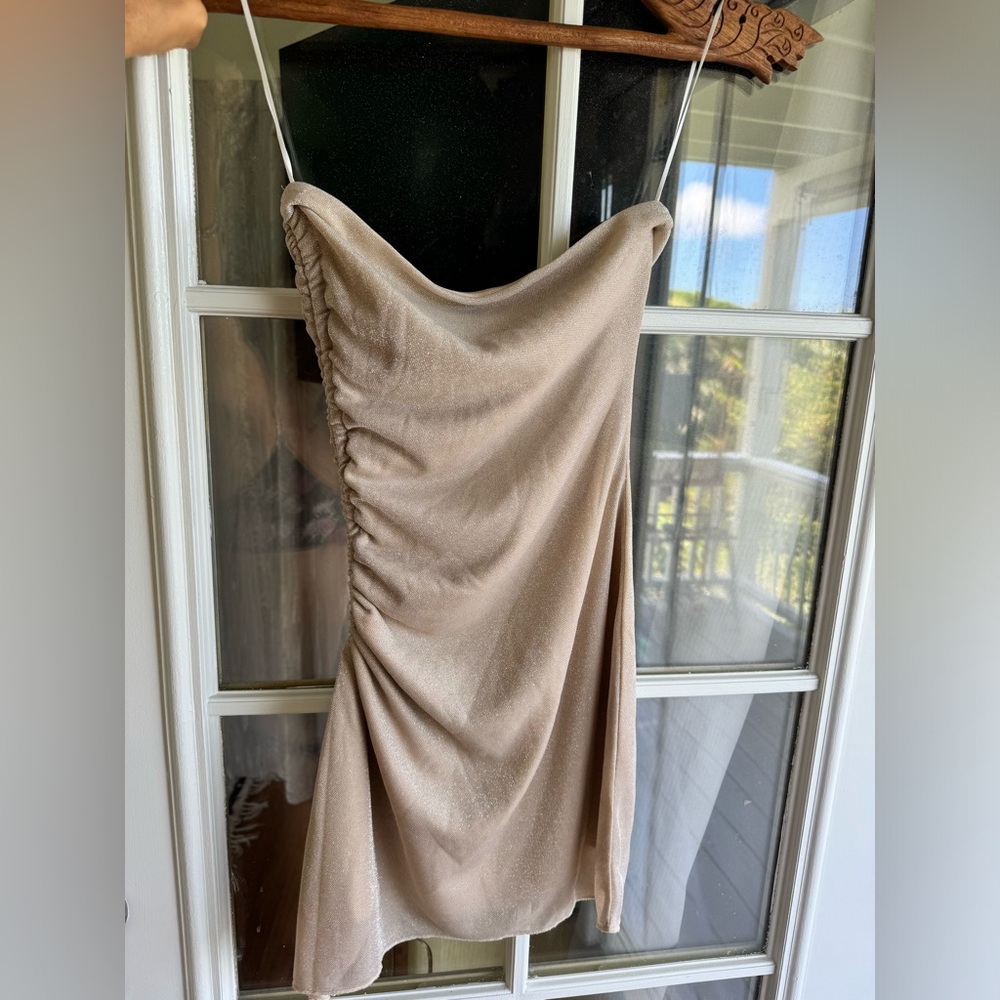 Cute sparkling tube dress